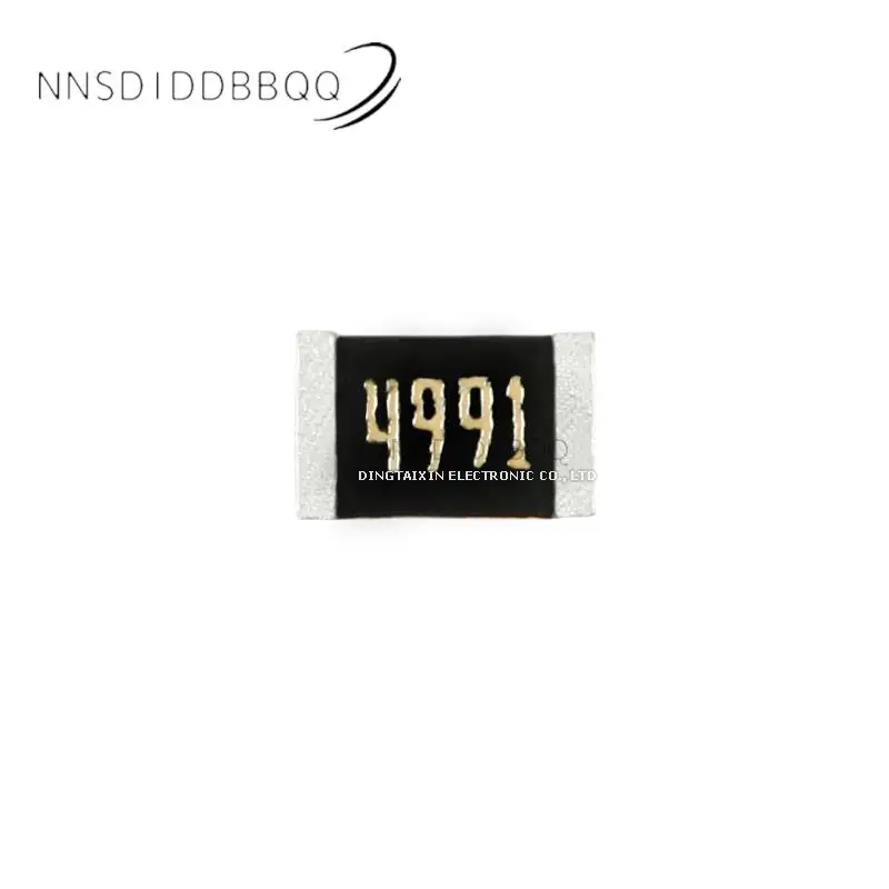 50PCS 0805 resistore a Chip 4.99KΩ(4991) ± 0.5% resistore SMD componenti elettronici