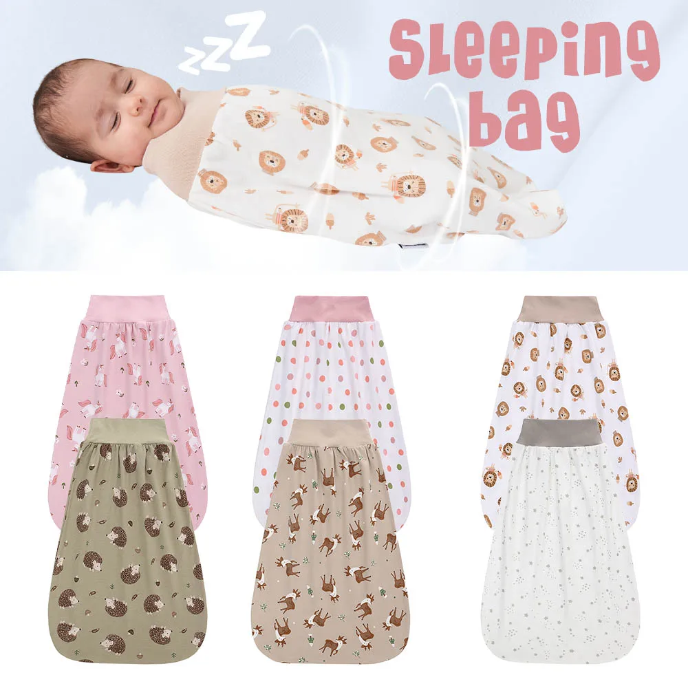 anti-shock baby sleeping bag cotton blanket newborn swaddling towel four seasons 0-June ewborn baby swaddle blanket baby