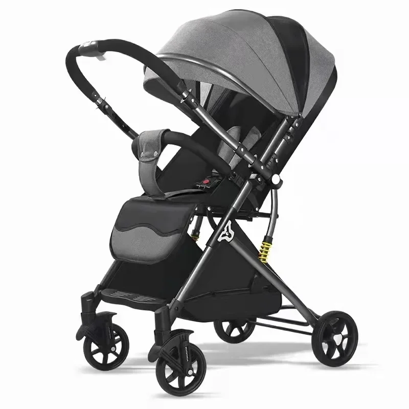 Baby Strollers Can Sit Lie Down Fold Easily Simple Baby Umbrella Carts Portable Newborn Children's Carts