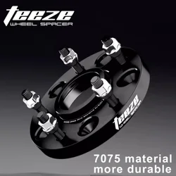 TEEZE 휠 스페이서 어댑터 PCD 5x114.3 CB 64.1mm, 테슬라 모델 3 Y 2022 액세서리, 혼다 오디세이 시빅 CR-V 단조 알루미늄