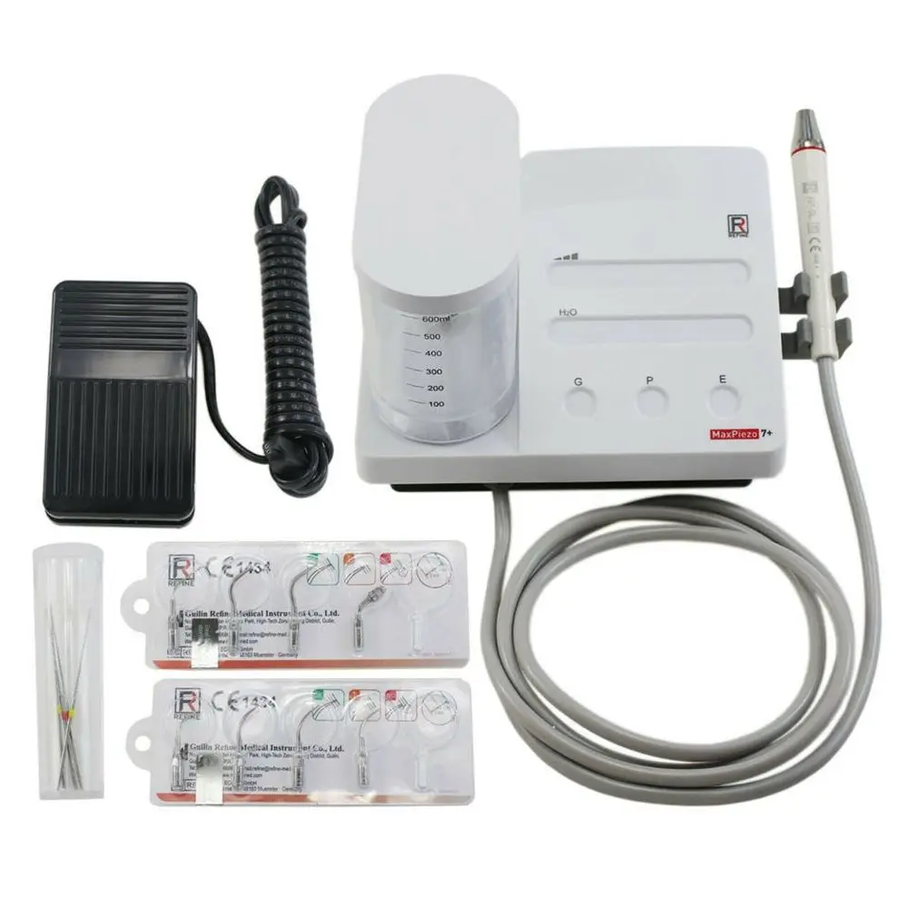 Tandheelkundige Scaler Ultrasone Piëzo-Scaler Maxpiezo 7 + Slimme Panaalbediening Met Gratis Werktips En Led-Afneembaar Handstuk