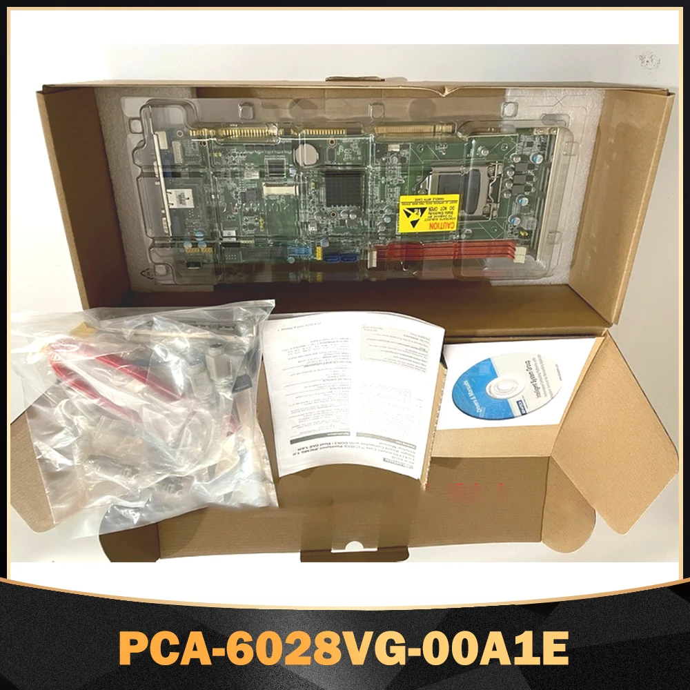 

New For Advantech Industrial Control Motherboard LGA1150 H81 Single Network Card PCA-6028 PCA-6028VG-00A1E PCA-6028VG