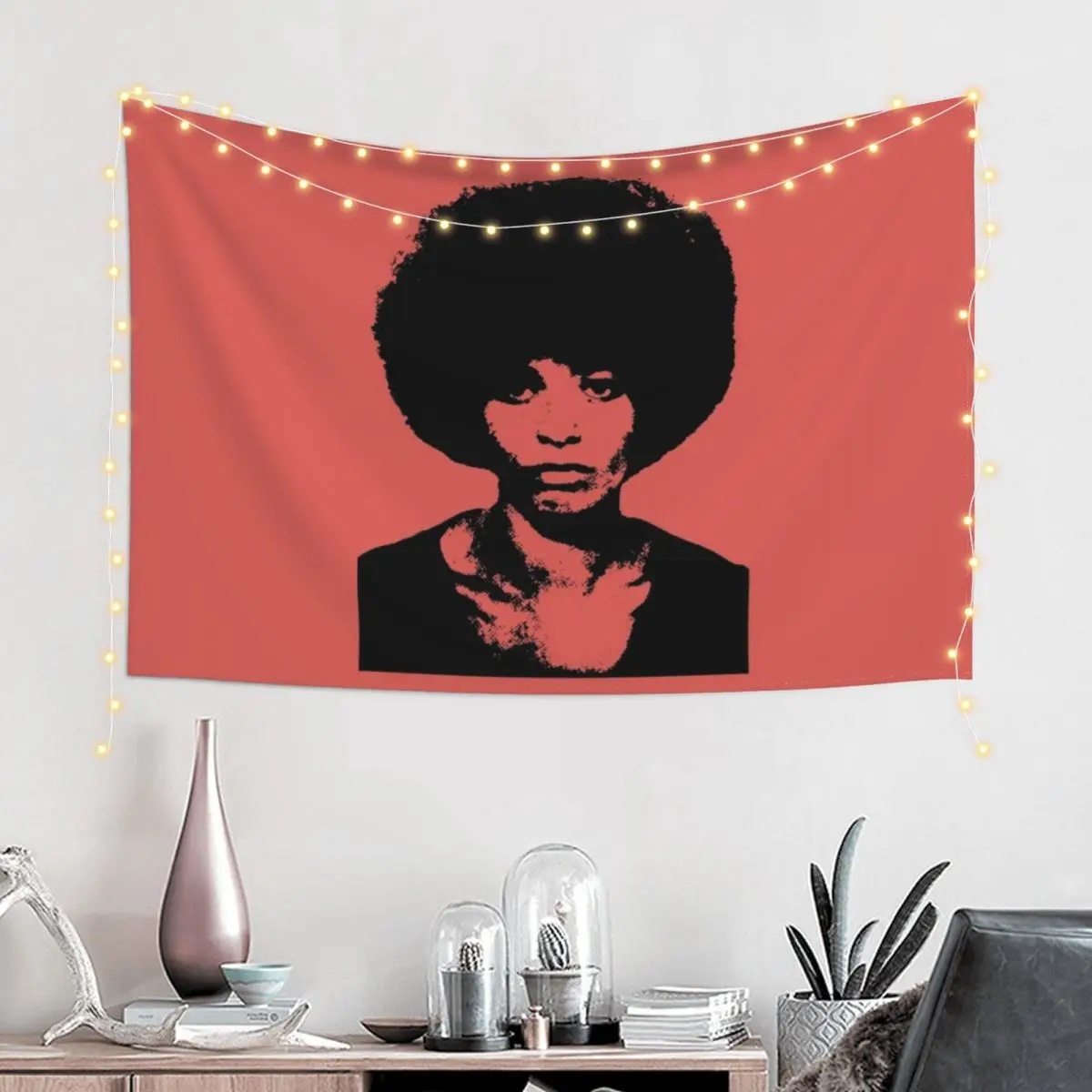 ANGELA DAVIS Tapestry Custom Decoration Pictures Room Wall Wall Decorations Tapestry