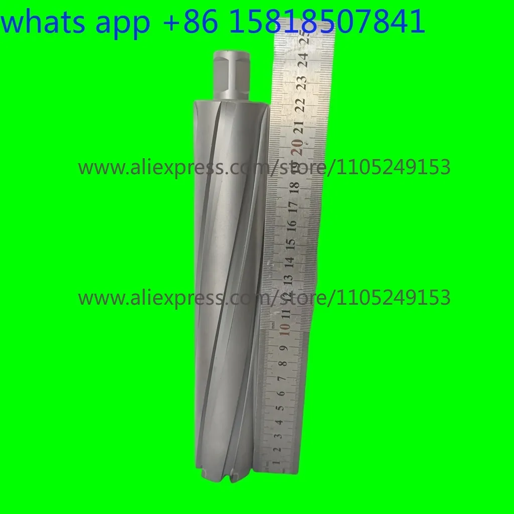 Extended Hollow Drill Bit Carbide Steel Plate Stainless Steel Metal Processing Open Hole Nesting Core Juice 200L