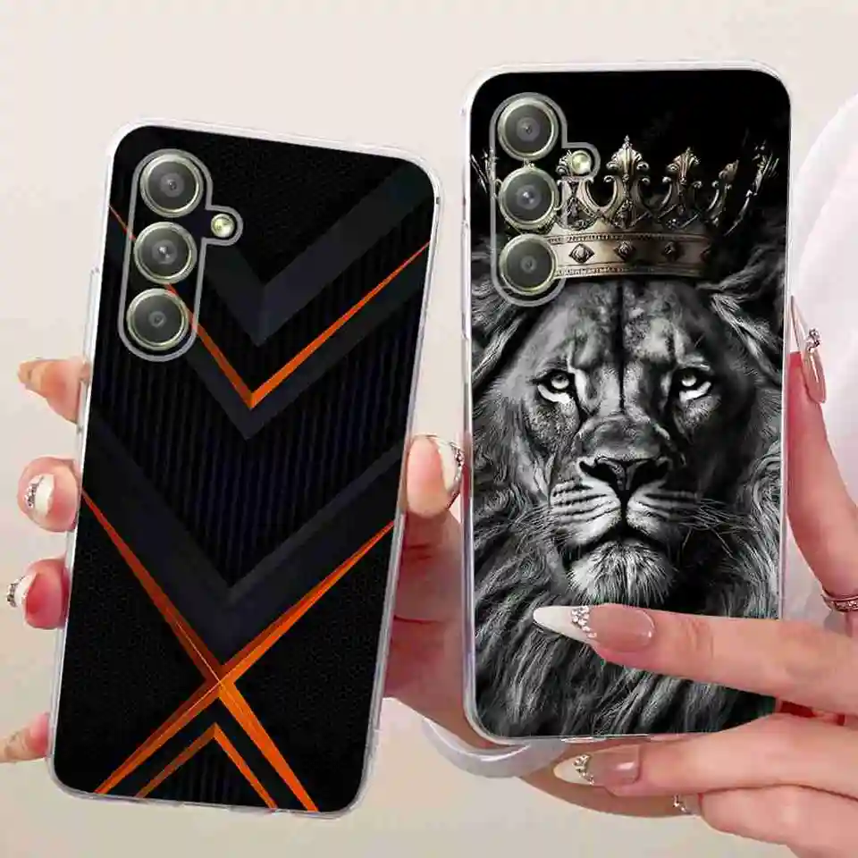 Funda transparente de TPU con diseño retro de dragón para Samsung Galaxy A54 5G A54 A546V A546U 6