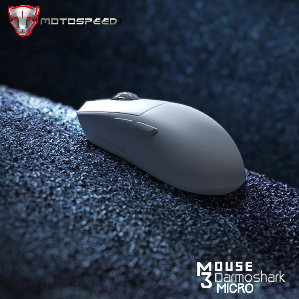 

M3 Micro Darmoshark Gaming Mouse 8K Wireless Bluetooth 8key Computer Game Mice PAM3395 Nordic N52840 26000DPI TTC For Laptop PC