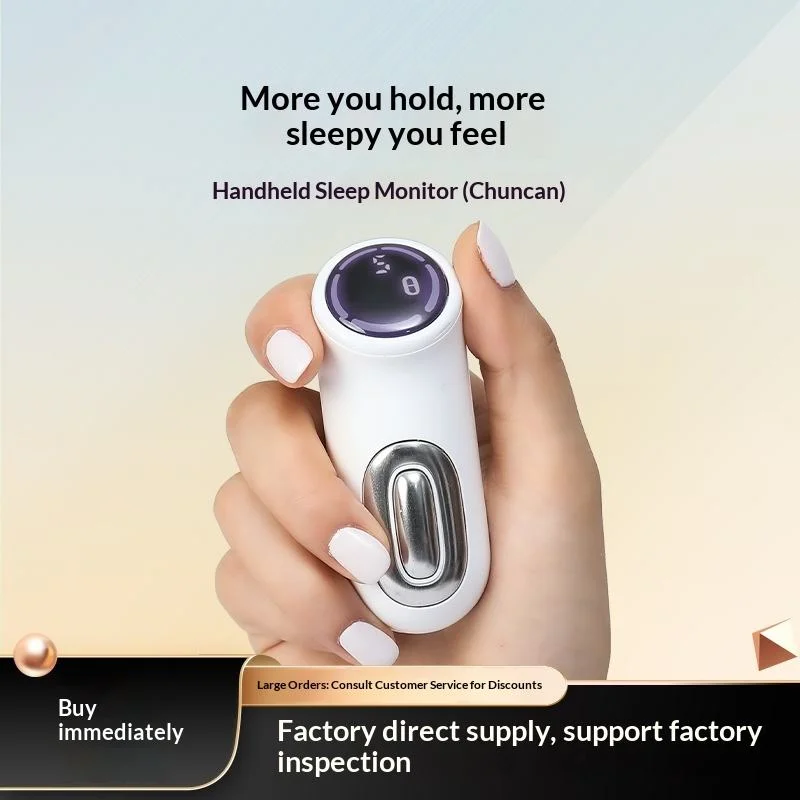 M006 Portable Handheld Sleep Aid & Micro-current Massage Relaxation with Smart Screen Display Wireless USB-Powered
