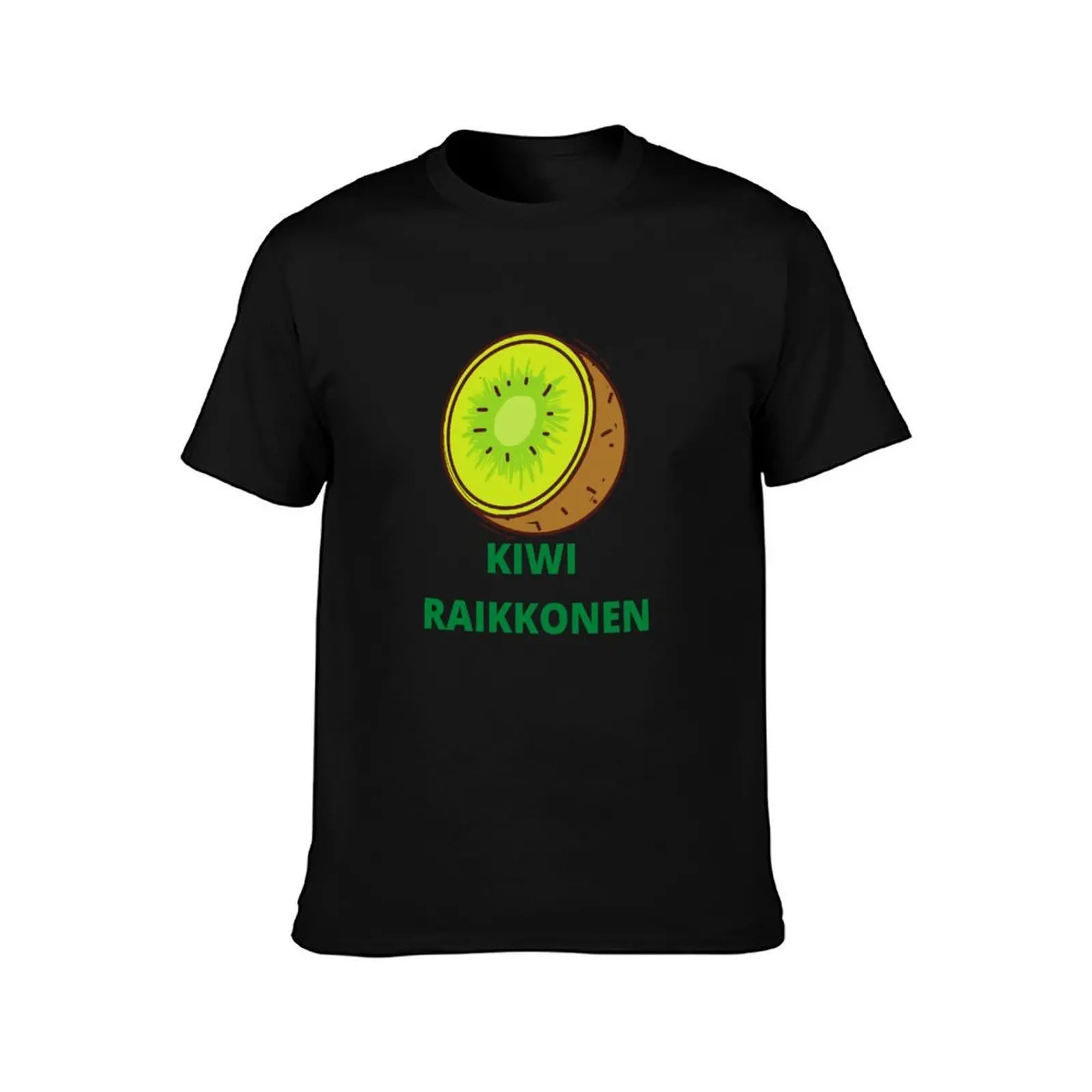Kiwi Raikkonen T-Shirt Basic All Season Solid T-Shirt