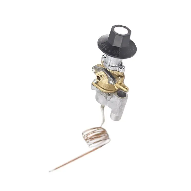 Gas Valve Thermostat With Control Capillary Tube Temperature Range 100-300℃ for Gas Stove Oven