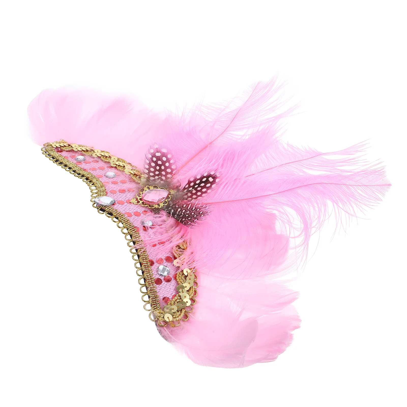 غطاء الرأس غطاء الرأس للحفلات بألوان زاهية أغطية الرأس للحفلات التنكرية للكرنفال ملحقات ديكور المسرح