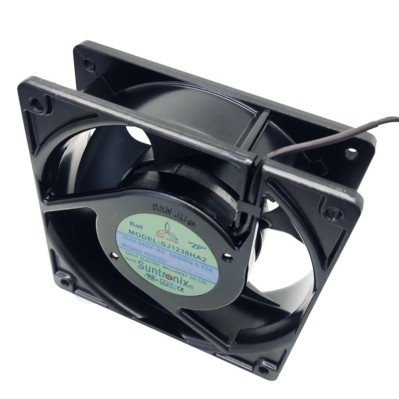 Kipas Pendingin Aliran Aksial Senyap 12038 120x120x38mm SJ1238HA2 AC220V 0.13A SJ1238HA1 AC110V Kipas Ventilasi Industri