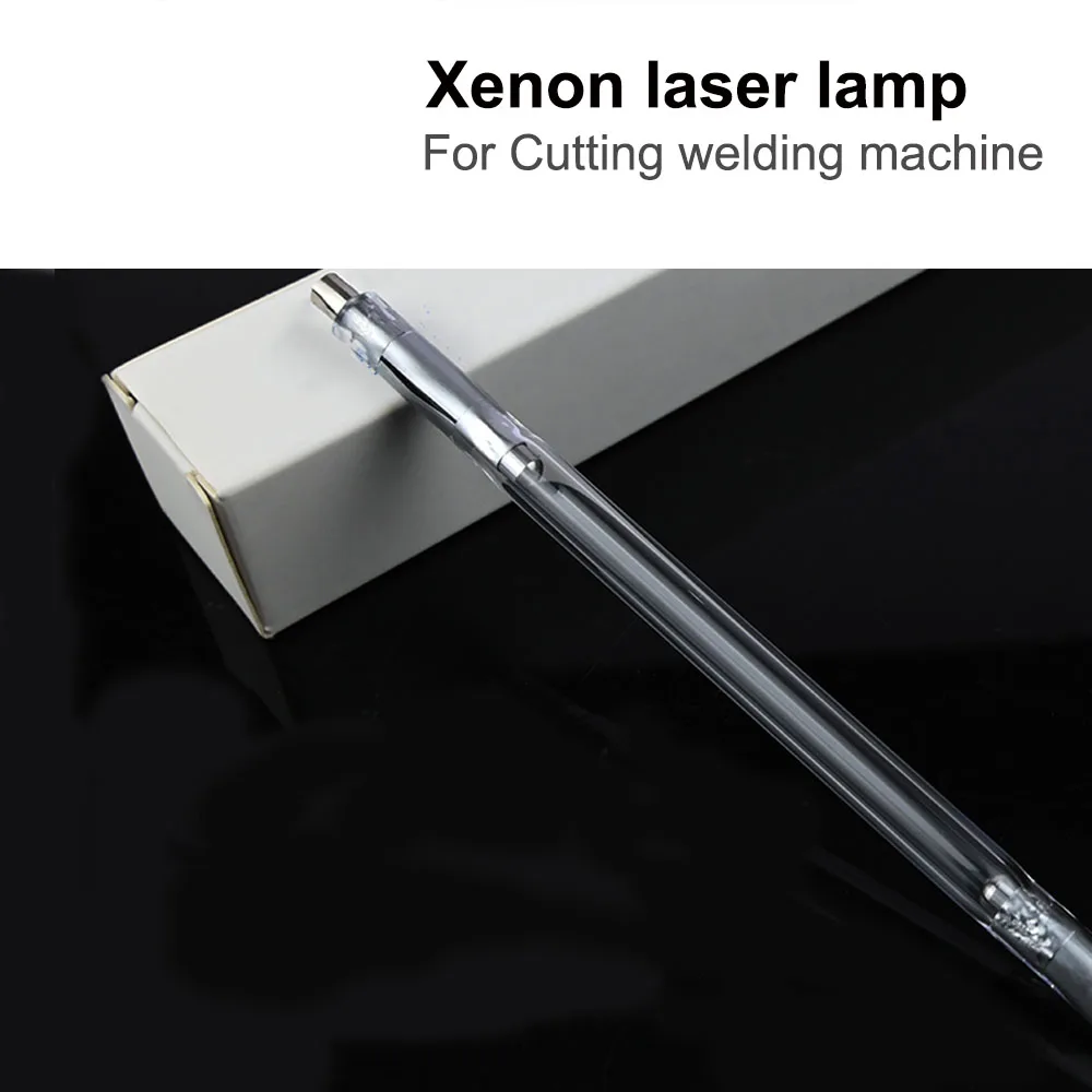 Xenon 8*125*270 Tubo Laser Xenon Lampada Ad Arco Corto Flash Laser Lampada Pulsata Per Parti di Macchine di Saldatura Accessorio Laser YAG lampada allo xeno