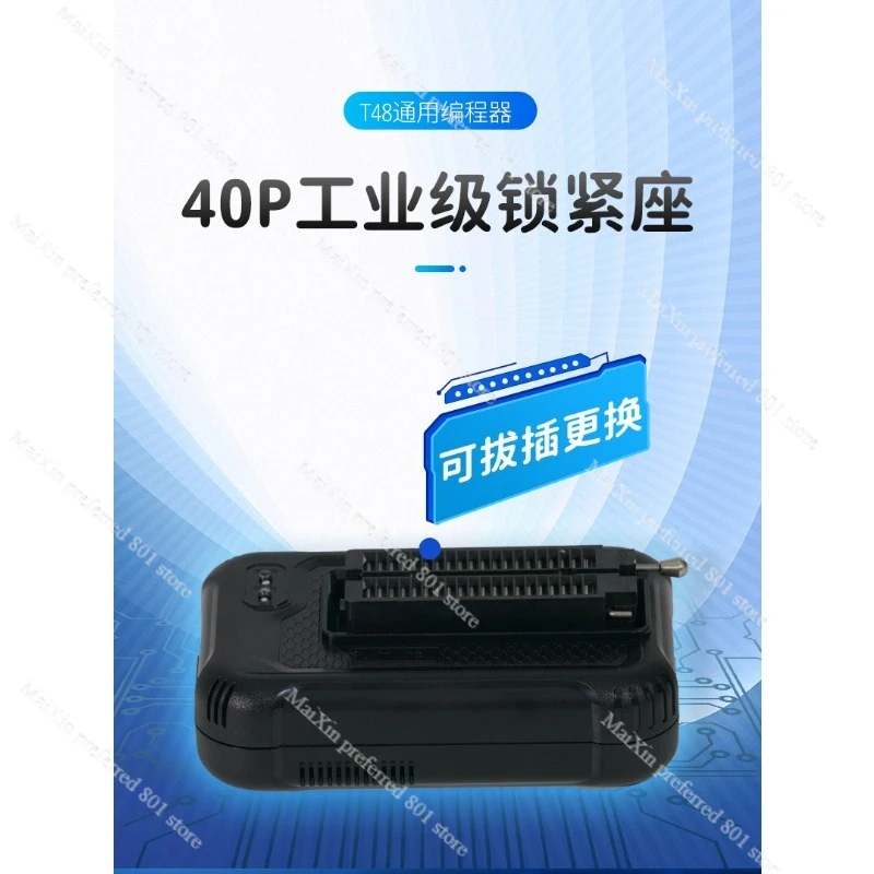 Программатор TL866 T48 3-го поколения, универсальный USB-программатор TL866II Plus с улучшенной функцией записи