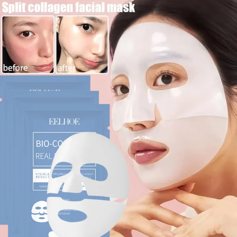 

Collagen Anti Wrinkle Facial Mask Instant Anti-Aging Fade Fine Line Lift Firm Face Moisturizing Refreshing Brightening Skin Care