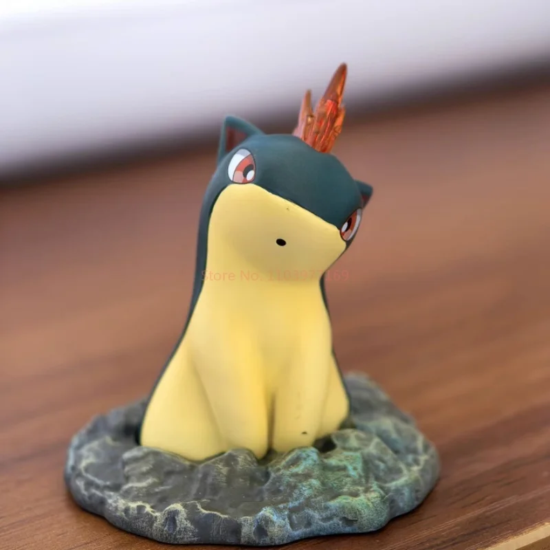 

In Stock Anime Figures A Day With Benny Figures Typhlosion Figurine Collect Pvc Statue Desk Decoration Birthday Gift Custom Toys