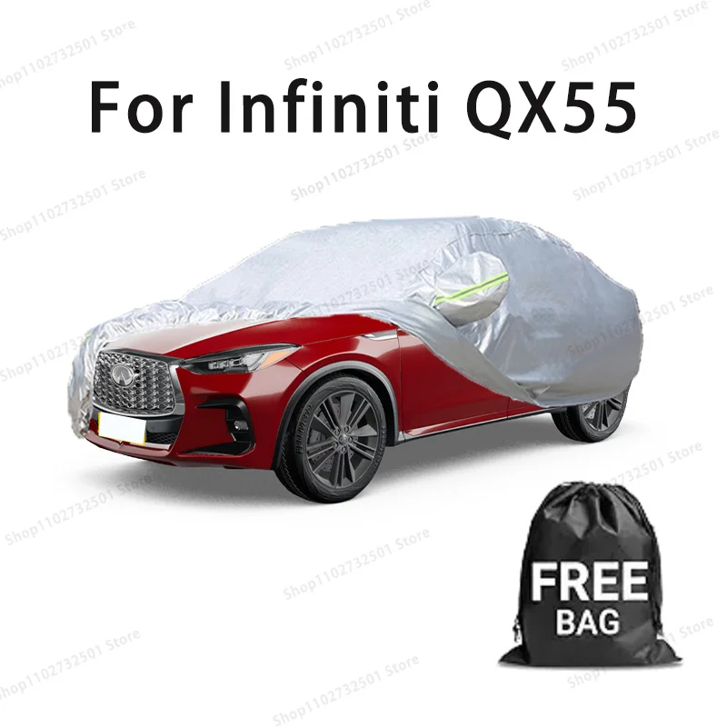 

Car cover For Infiniti QX55 Full cover Waterproof sun protection cover Scratch resistant cars accessories