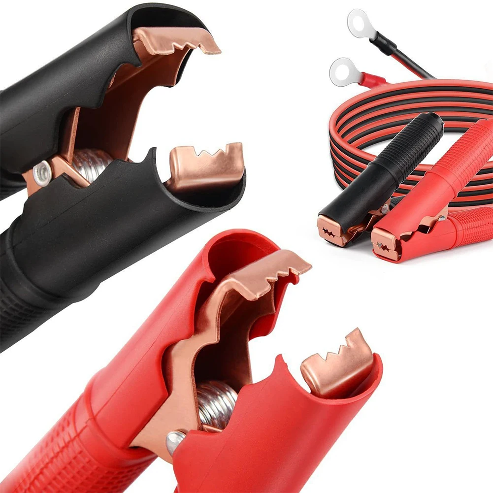 12v 24v clipes de carregamento de bateria de carro jump-start veículo fio de cobre desempenho poderoso características de segurança de condutividade confiável