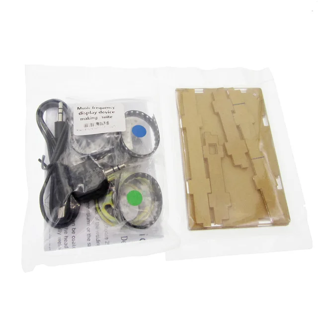 

LED Music spectrum display production making kit led Flashing lights DIY kit with case