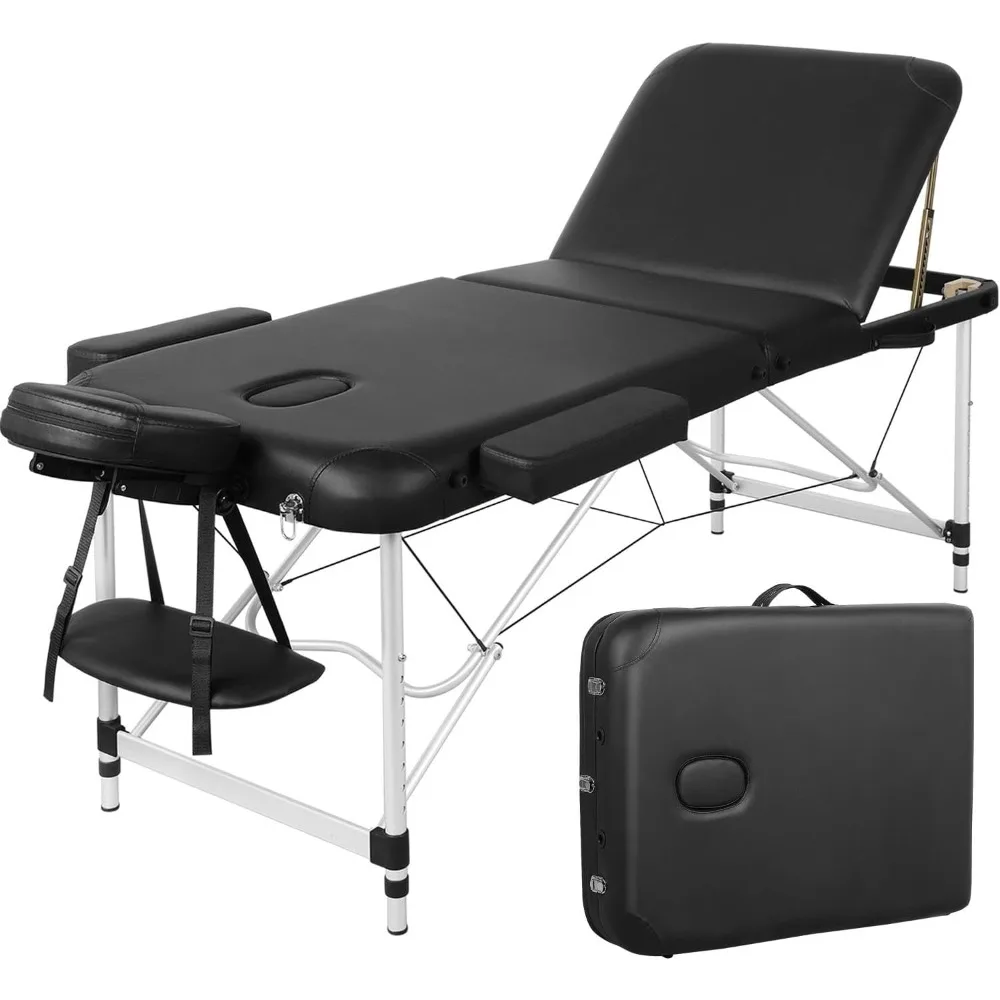 

Portable massage table, aluminum massage bed, hydrotherapy bed, foldable therapy table, height adjustable