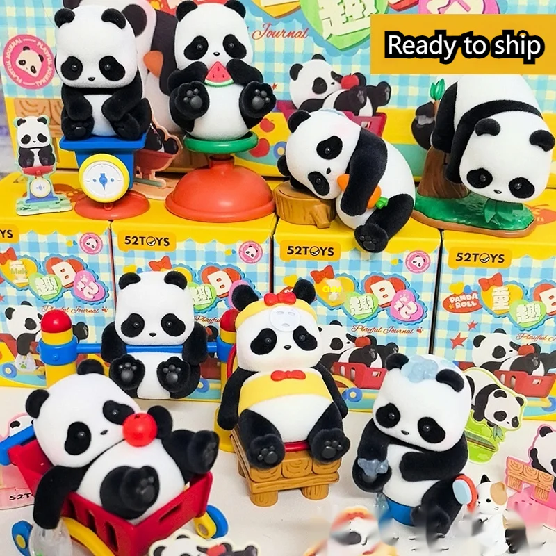 

Рулон панды, милый детский дневник, слепая коробка, полный набор, коллекционные фигурки, модные игрушки