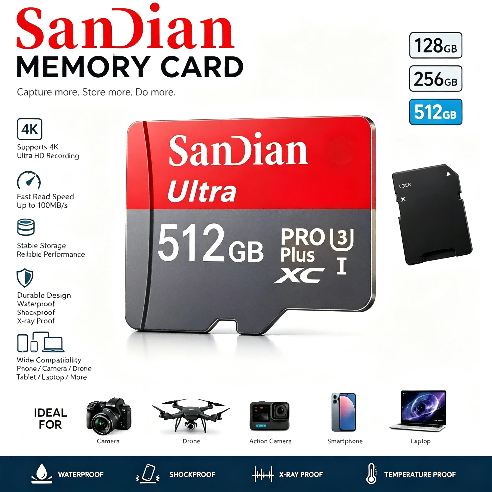Gaming Console For Phone - Pro TF Cards 512GB 32GB 256GB
