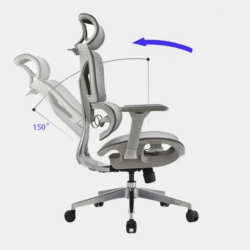 

Office Chair Ergonomic Desk Lumbar Support 3D Armrest Adjustable Headrest Office Chair Silla De Escritorio Con Ruedas Furniture