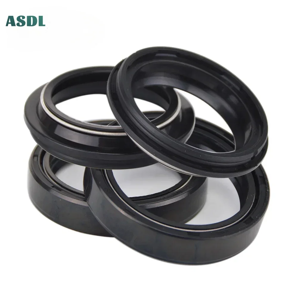 43x55x11 43 55 Motorcycle Front Fork Dust Seal Oil Seal With Spring for Honda CBR1000RR Yamaha FZS1000 FZS 1000 FZ1 FZ6 MT01 R1