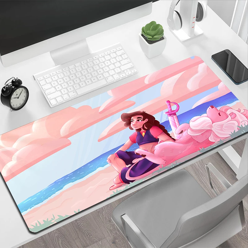 Large Mousepad Computer XL Mouse Pad Keyboard Mouse Mat Steven Universe Gamer Office Carpet Table Mats Desktop Kawaii Mouse Pads