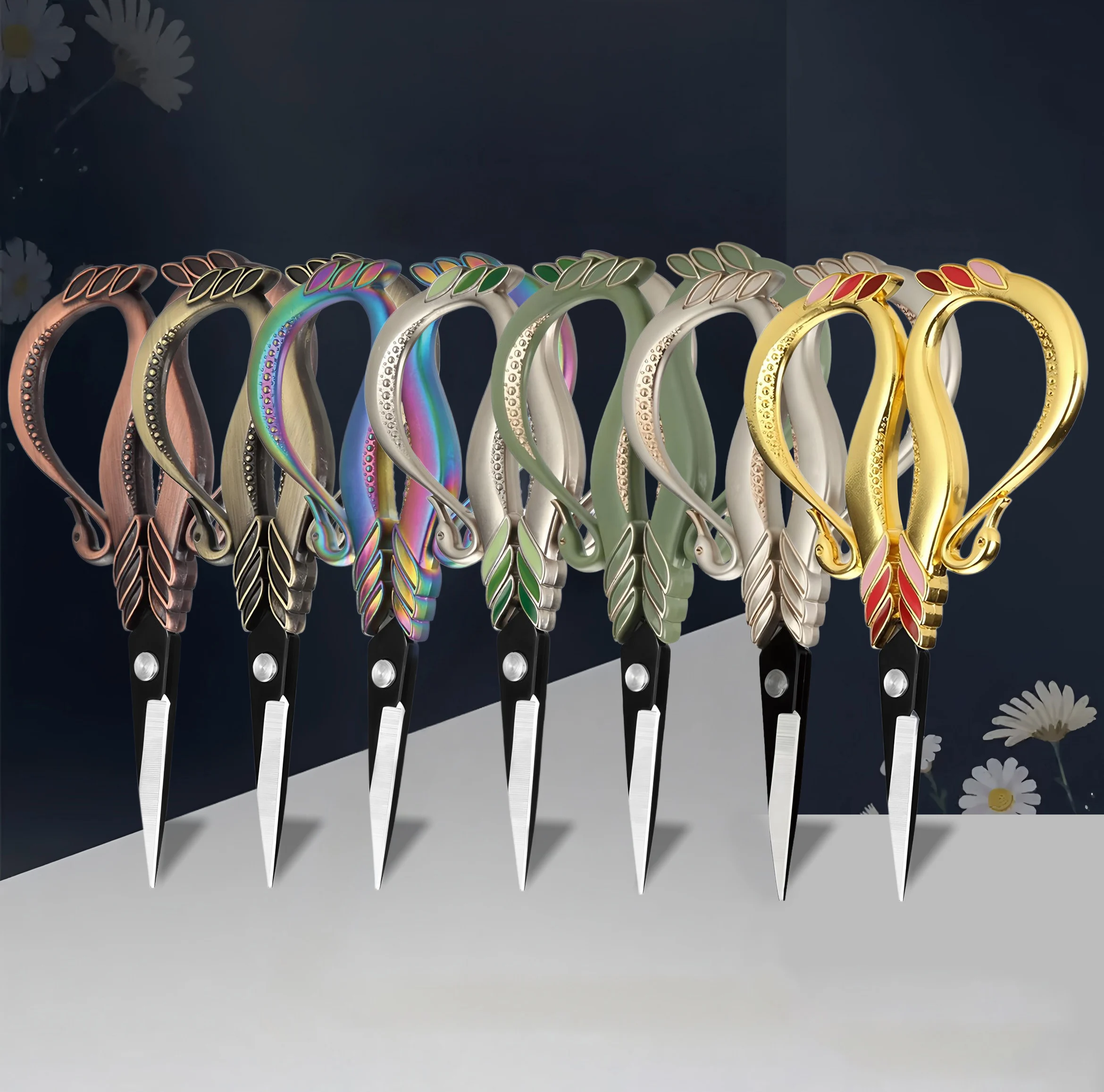 【セール中】1PC、レトロ縫製ヴィンテージはさみ刺繍クロスステッチはさみ生地裁縫道具DIYクラフトツール縫製ツール