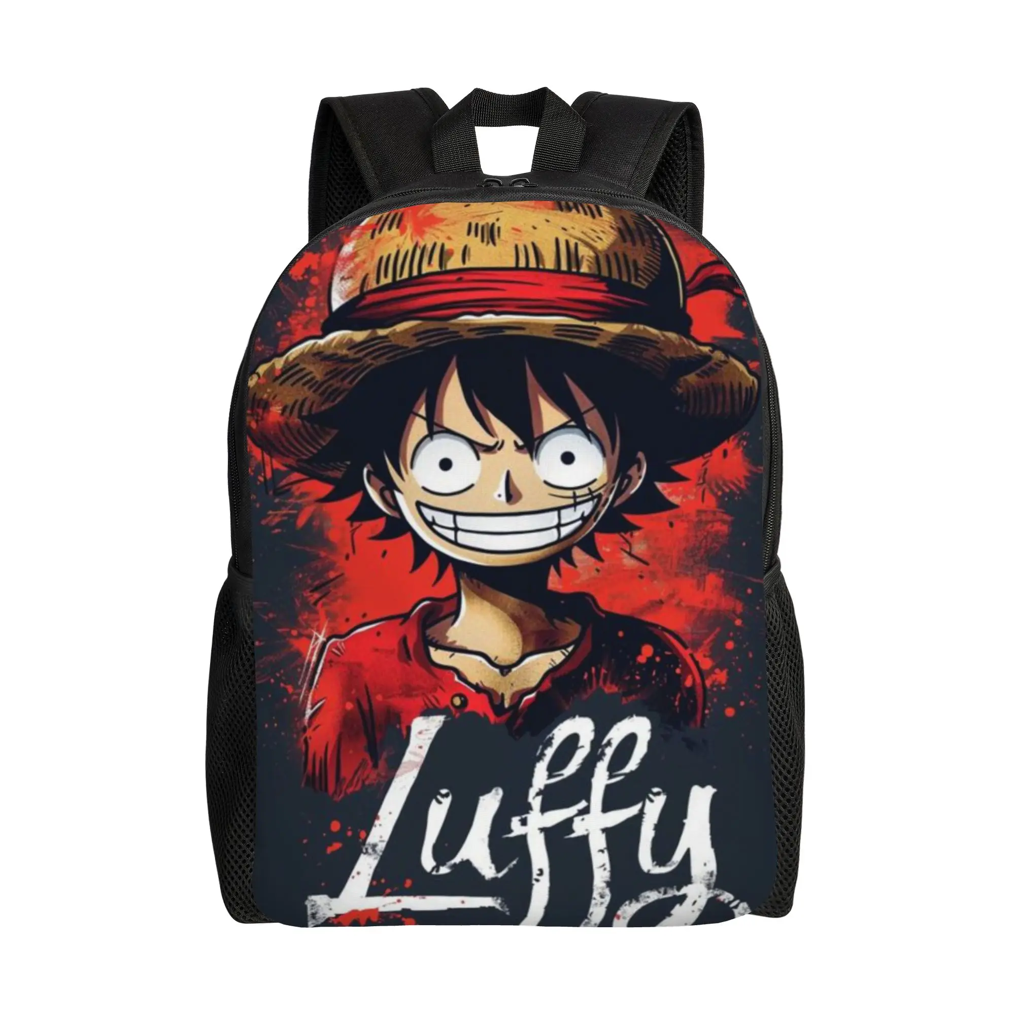 

Рюкзак для школы в стиле аниме: Луффи, легкий ранец для старшеклассников