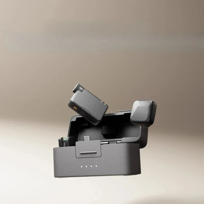 

Mini wireless noise reduction clip collar microphone live vlog interview mobile phone radio