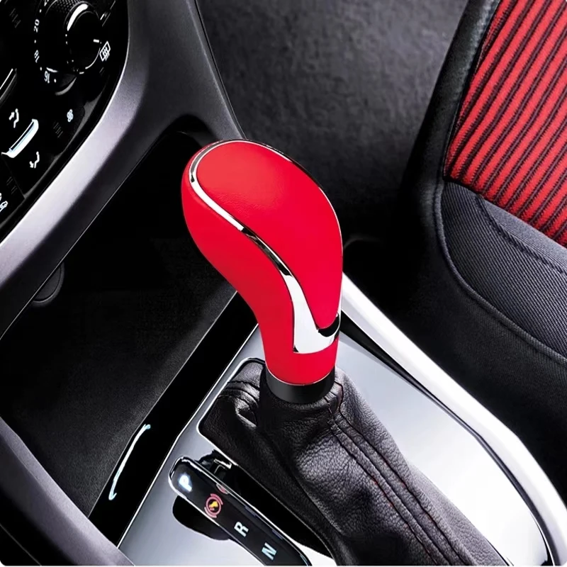 Automobile leather gear block head modification gear handle gear manual automatic universal gear lever personality shift knob