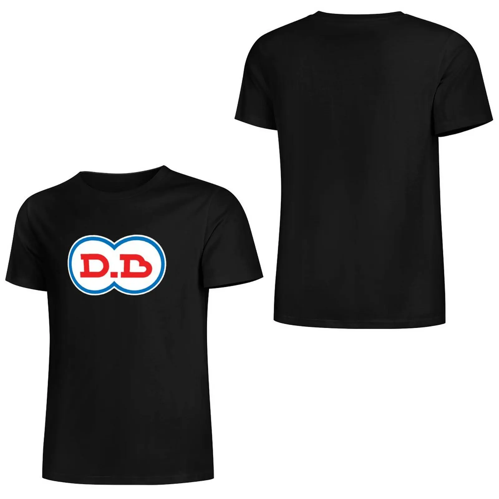 T-shirt surdimensionné avec emblème original pour homme, imprimé couleur, HeavyFriendAnime, DB Panhard