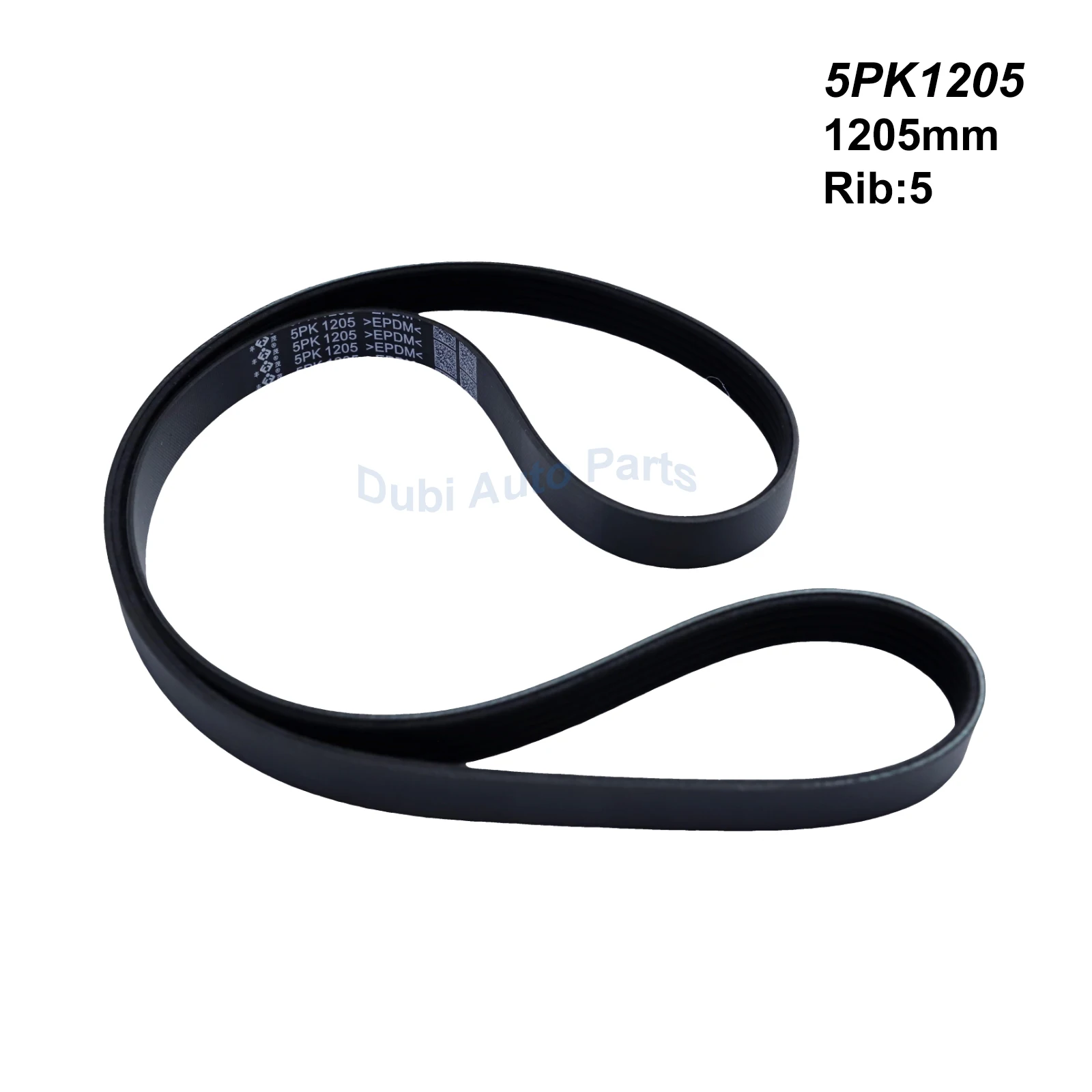 

5PK1205 V-Ribbed Belt For MG MG6 1.8L 1.8T 2009-2017 MG7 TF ROEWE 550 750 W5 BYD QIN YUAN F3 JAC A5 HAIMA 7 OPEL ASTRA 10002352
