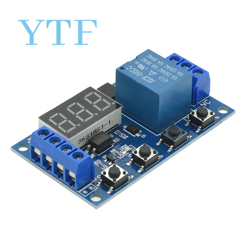 1 channel relay module Delay Disconnection Triggers Delayed Cycle Timing Circuit Switch XY-J02