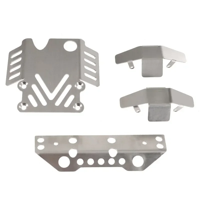 1 Set 304 Chassis Armor For MJX HYPER GO 1/12 H12Y H12Y+Remote Control Car Upgrade Accessories Non Destructive Installation - Image 5