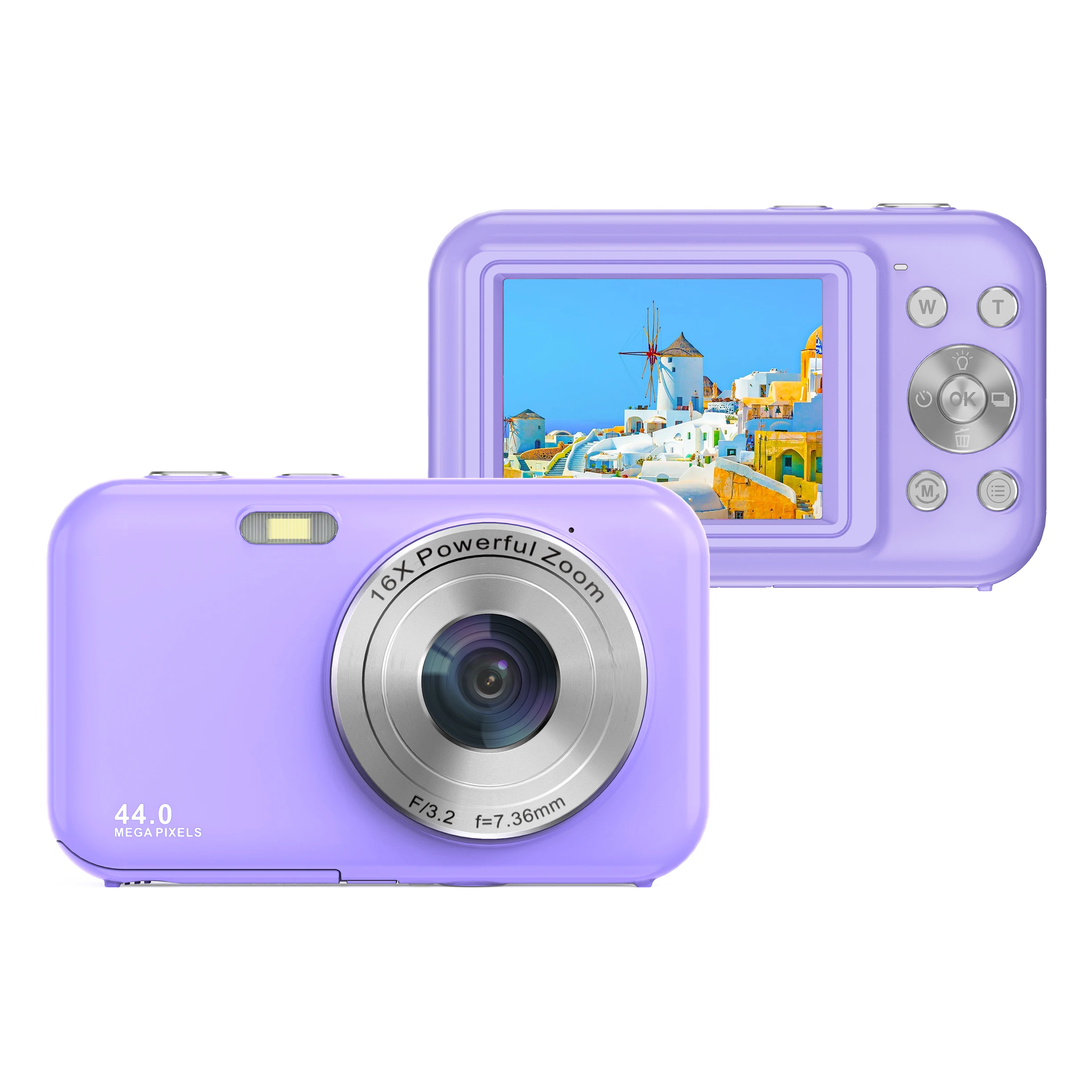 44MP 1080P Cheap Digital Photo OEM Camera 2.4 Inch Professional Compact Camera With Smile Catch