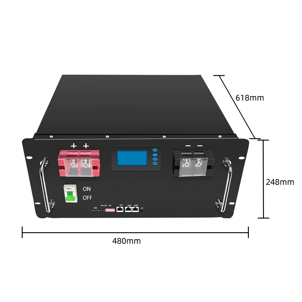 Batería de iones de litio recargable inteligente Bms Bluetooth 12v 24v 48v 100ah batería de litio 100ah 200ah 120ah 100ah Lifepo4