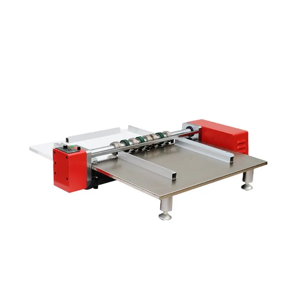 

WD-950 Desktop Semi-Automatic 950mm/37.4'' Manual Feeding Paper Electric Paper Creasing Machine