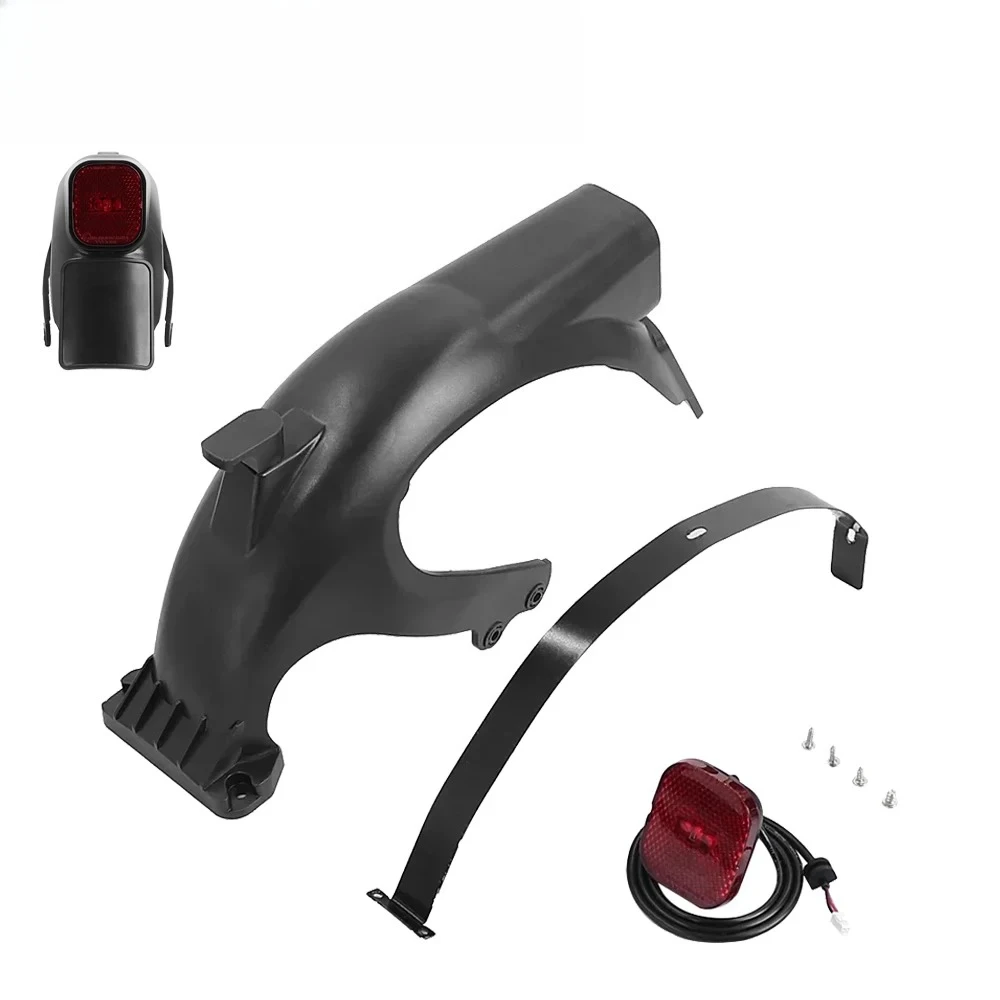 Max g2 scooter elétrico paralama traseiro para ninebot max g2 e-scooter gancho à prova dwaterproof água fio lanterna traseira pressionando placa conectar cabo