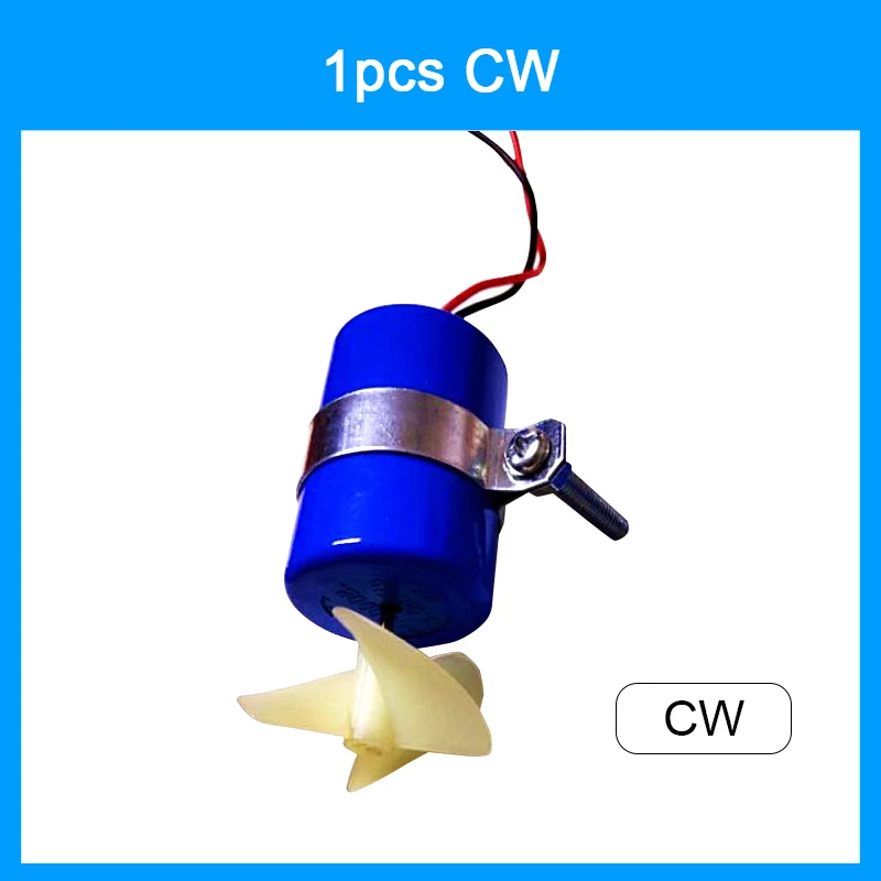 Boat Underwater Motor Thruster 7.4V 16800RPM CW CCW 3 Blades Paddle Underwater Propeller for Micro ROV/Robot/Boat Model