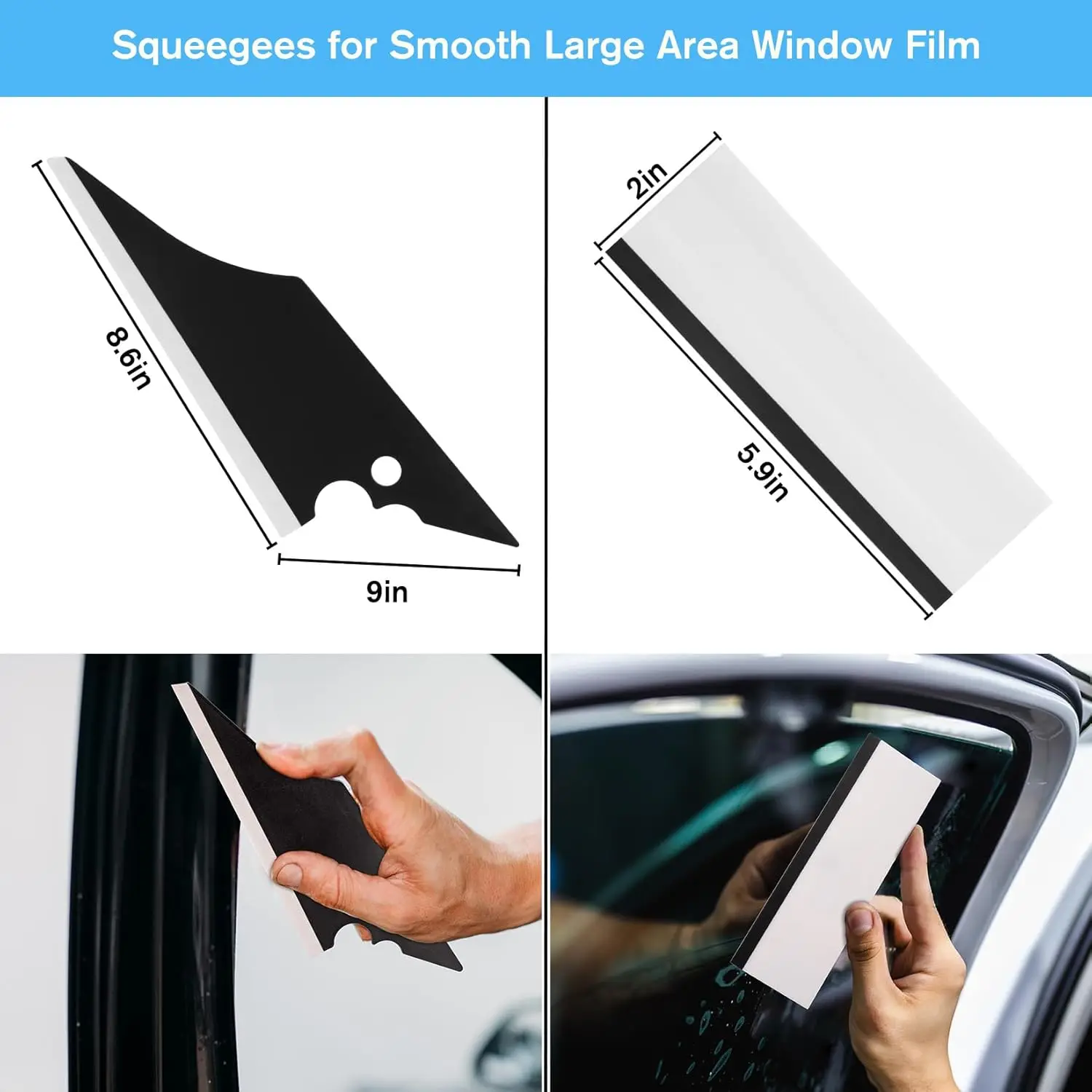 18/63 قطعة مجموعة أدوات تغليف السيارات الفينيل التفاف مجموعة أدوات قطع الفينيل تينت ممسحة مكشطة نافذة فيلم التلوين أداة السيارات احباط مجموعة #4