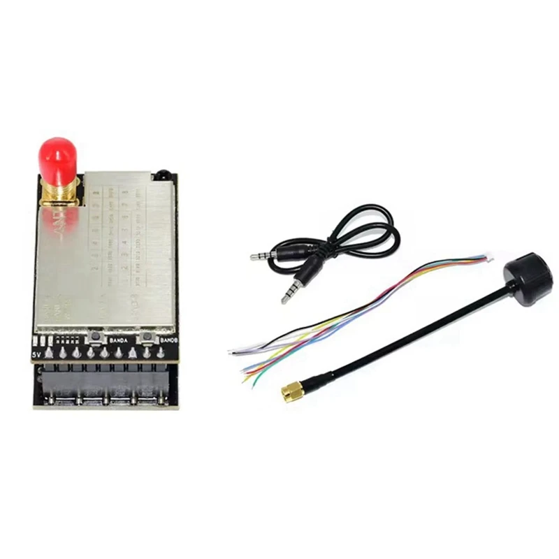 

APPLIA-3.3G VRX FPV 3.3Ghz Analog Video Receiver VRX Wireless Video Receiver For FPV Long Rang RC Racing Drone