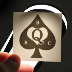 QBBC english letter cuckold temporary tattoos,adult waterproof sticker.