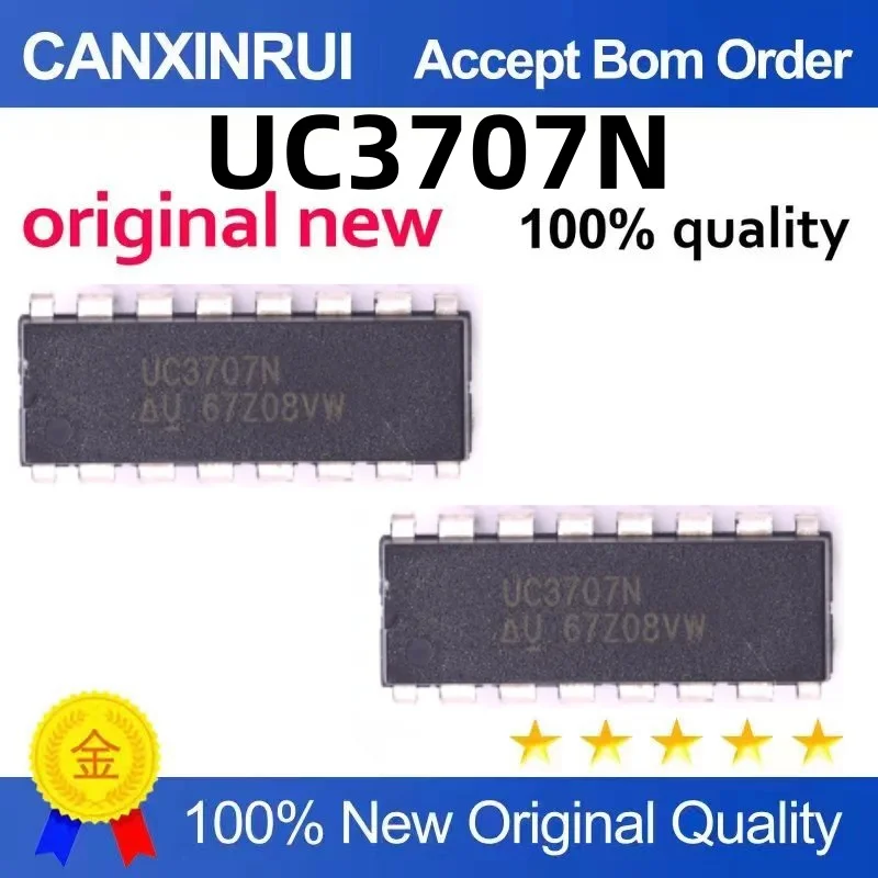 UC3707N UC3707 Bridge Driver IC DIP16 Package New Original Large quantity and excellent price