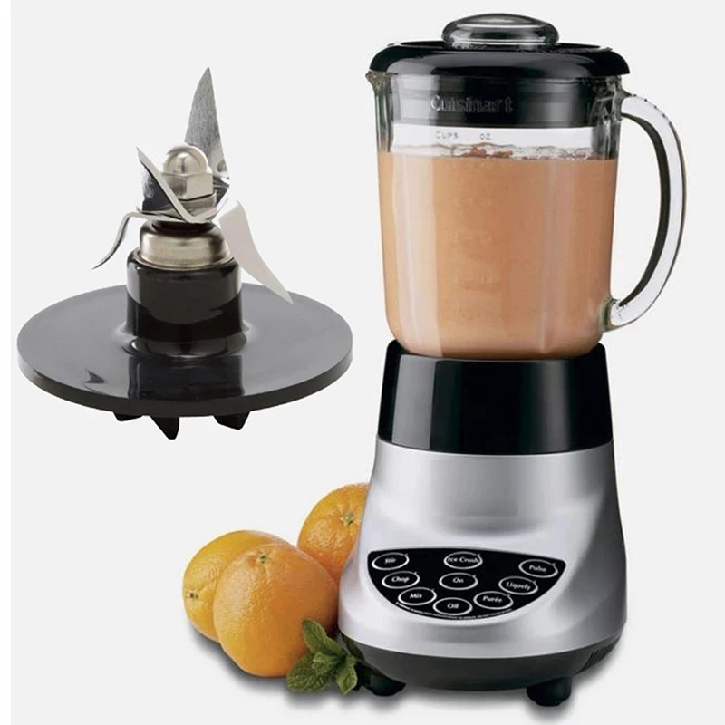 Сменное лезвие и прокладка совместимы с блендером Cuisinart, режущее лезвие и прокладки из нержавеющей стали черного цвета