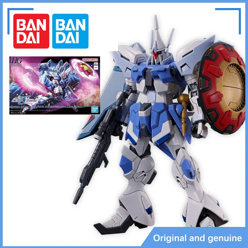 Stock Bandai HGUC GYAN Storm Gundam Action Figure 1/144 Mobile Set Gundam Plastic model Agnes Giebenrath Toy Boy Gift