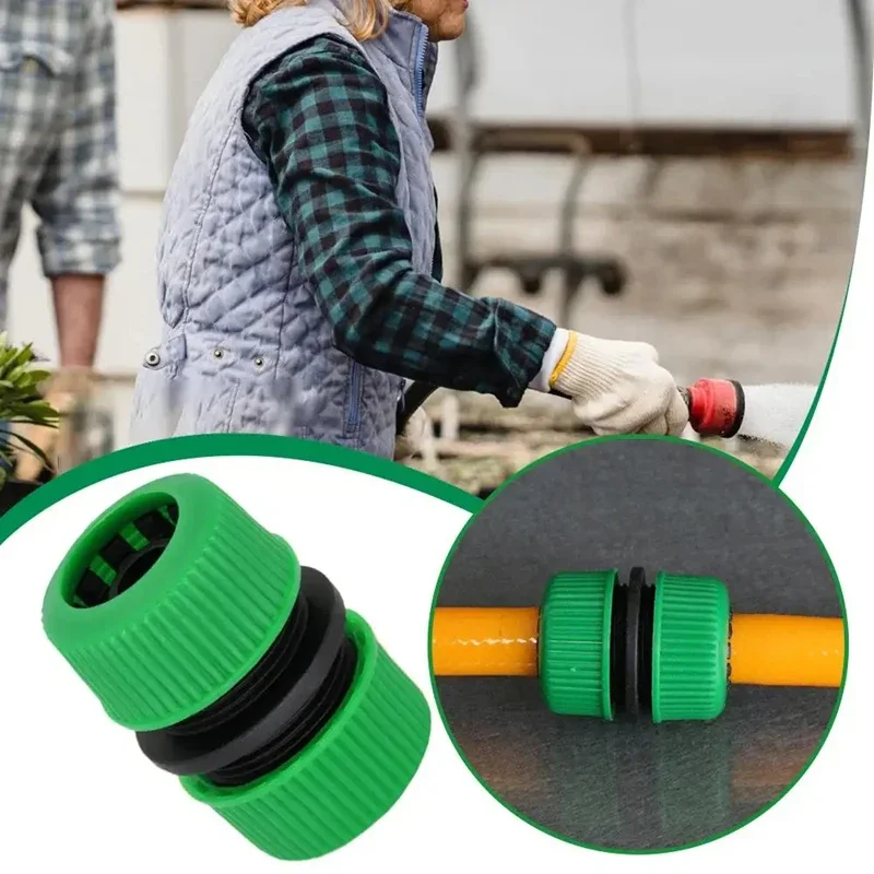 Quick Connect Water Pipe Fittings 5Pcs, Flexible Hose Connectors, Practical Extension Parts for Garden Drip Irrigation