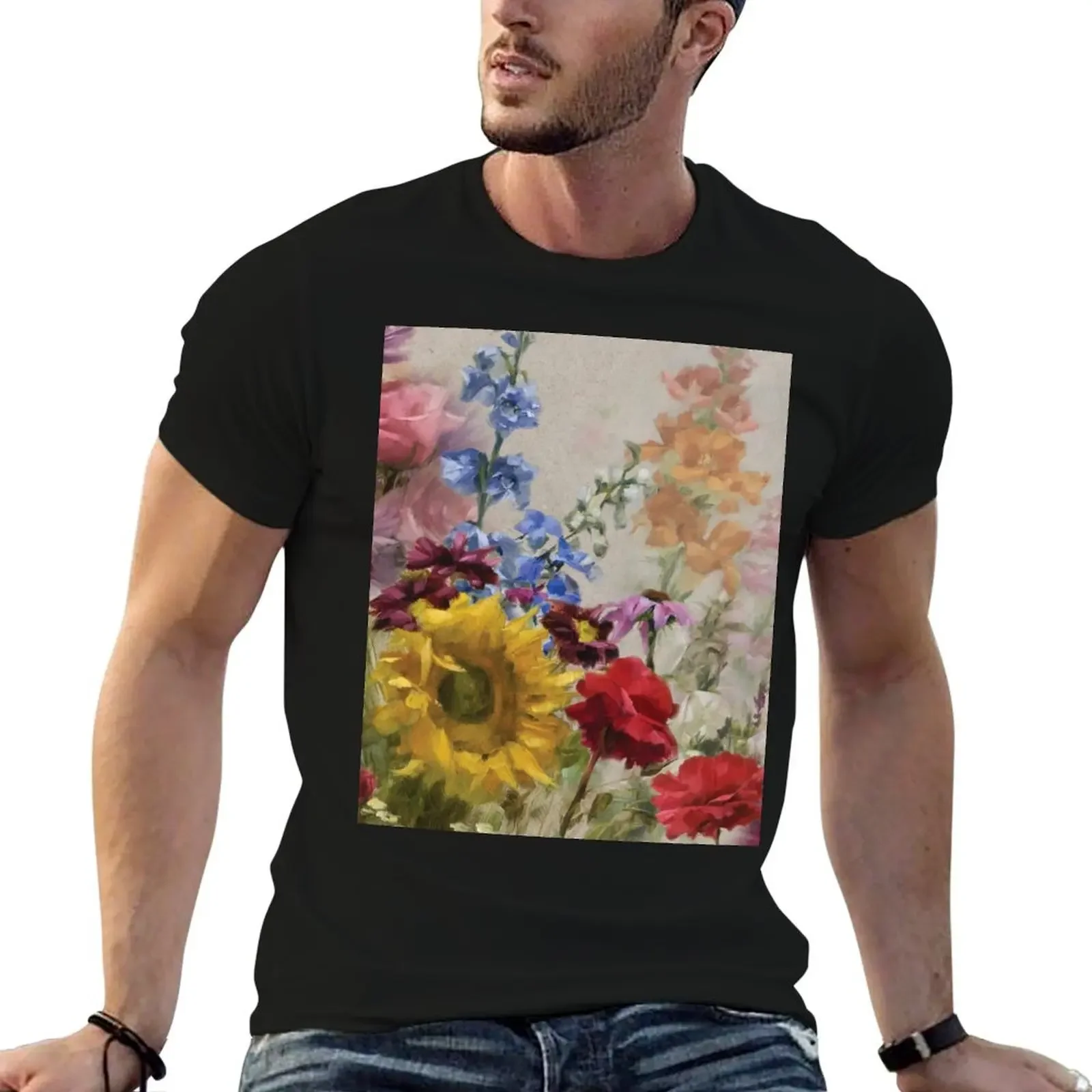 Flourish T-Shirt boys animal print vintage mens fashion