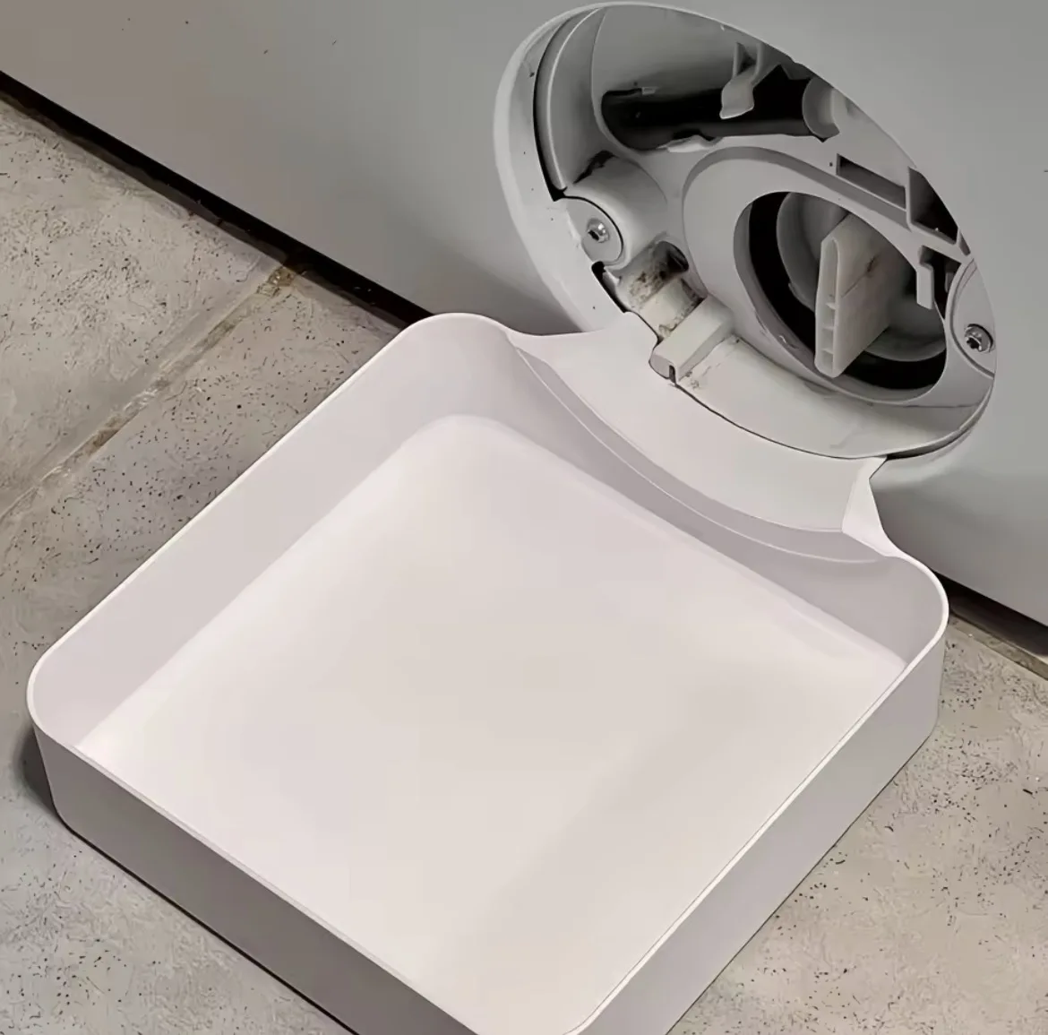 Anti‑Overflow Washing Machine Drain Water Collection Tray Leak‑Proof Catch Basin Front‑Load Washer Household Cleaning Tool